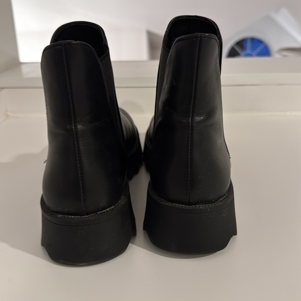 Black Combat Boots - Picture 3 of 3